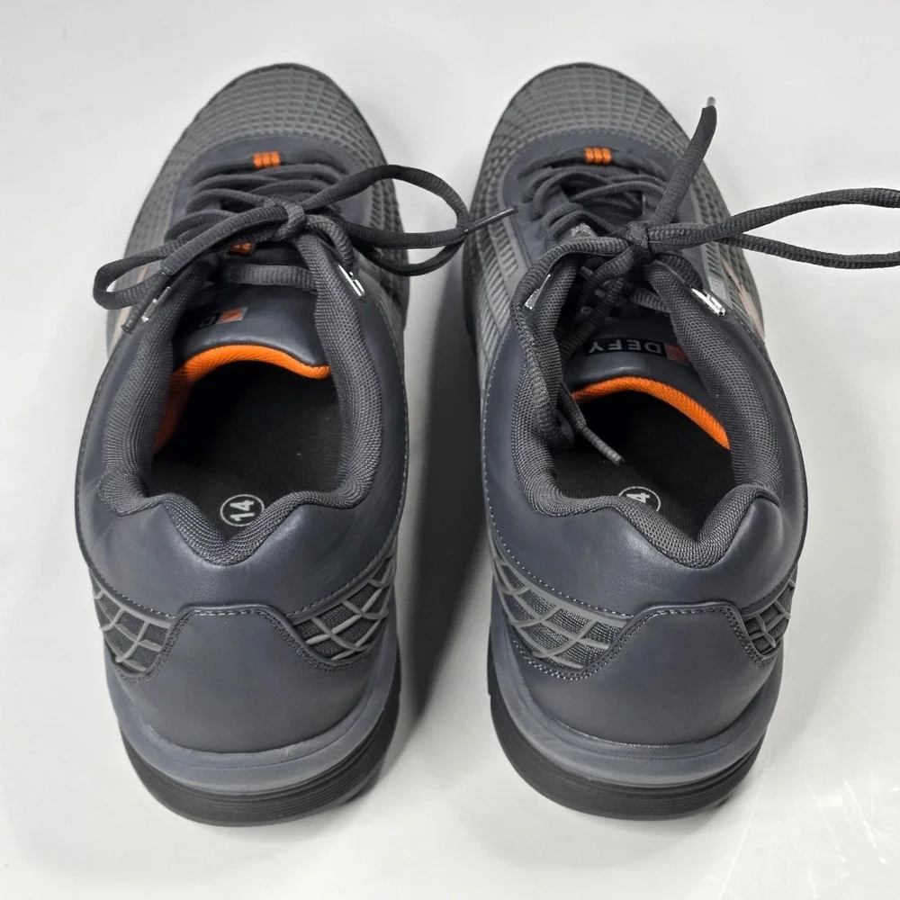 Gravity Defyer Men's TB9011MGO-M Gray Orange Athletic Shoes Size 14.5‎